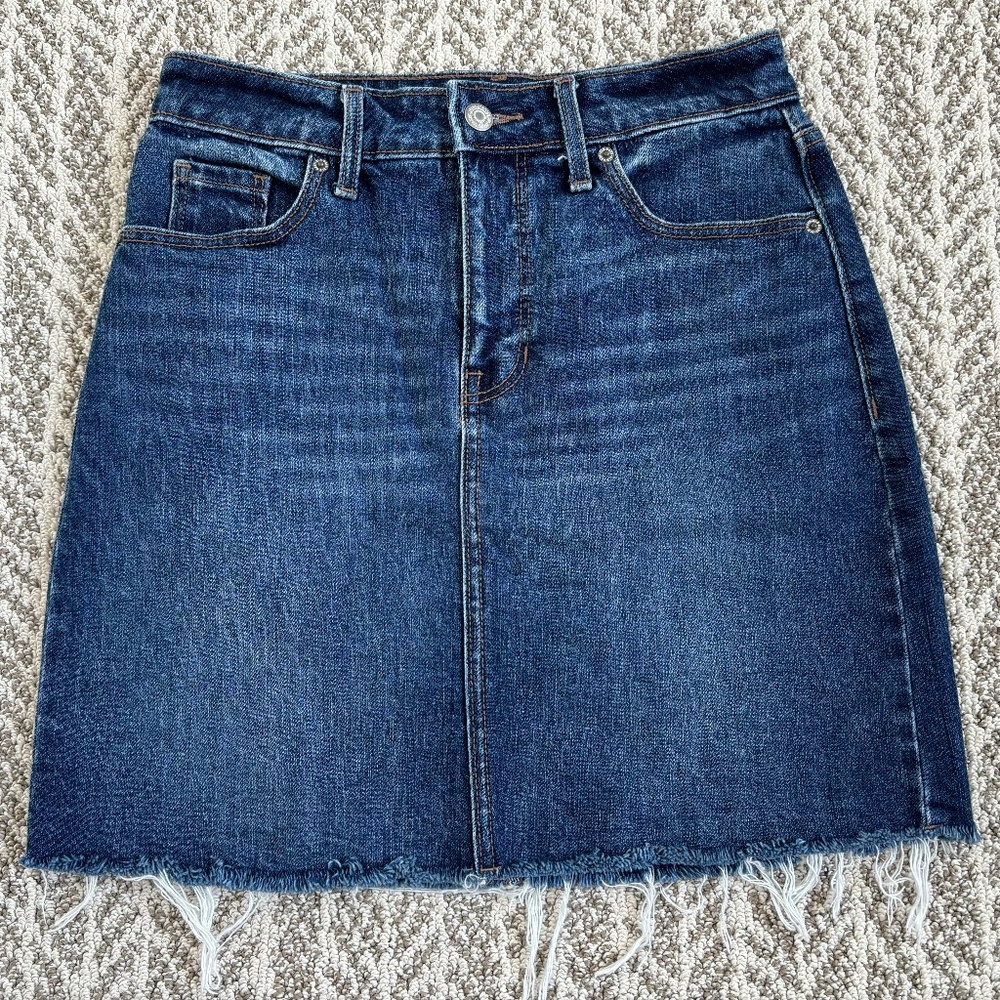 Old Navy jean skirt size 0